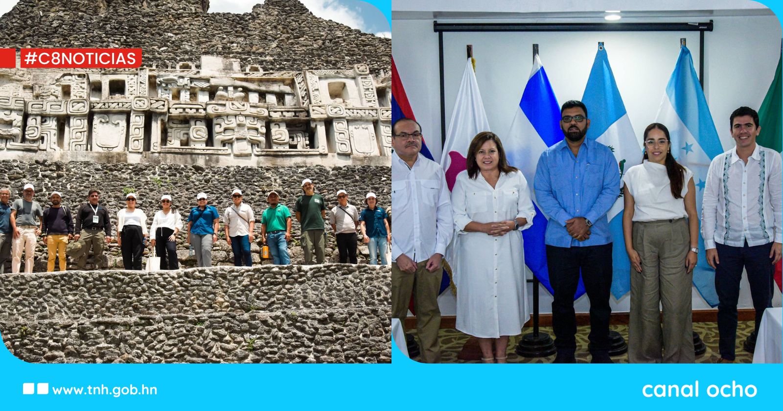 Honduras expone patrimonio maya en Simposio de Arqueología en Belice