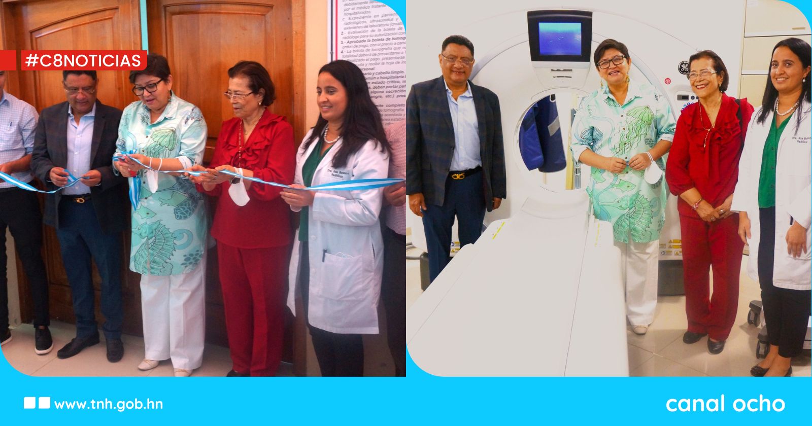 Autoridades de Salud inauguran tomógrafo en el hospital «El Tórax»