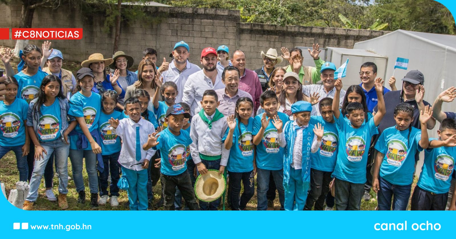 Director general de la FAO conoce exitoso proyecto de huertos pedagógicos en el país