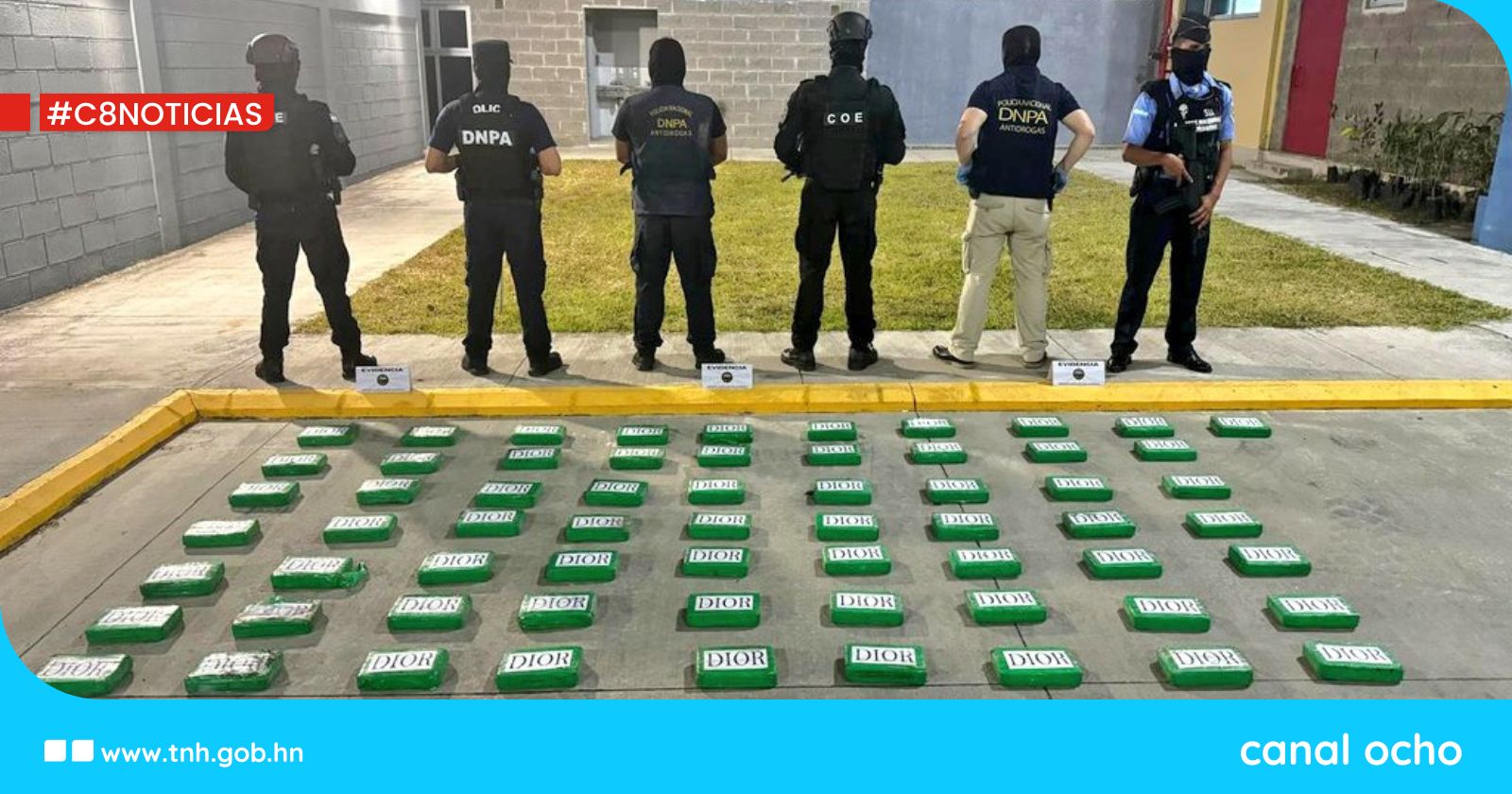 MP coordinará para este viernes incineración de 1,416 kilos de cocaína