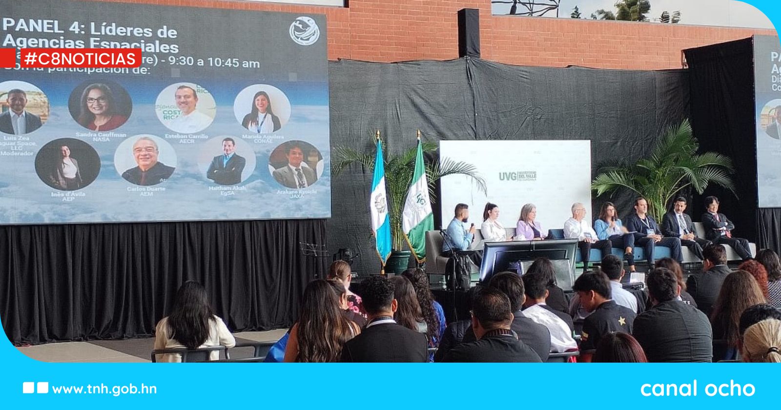 UNAH participa en el Congreso Espacial Centroamericano 2024