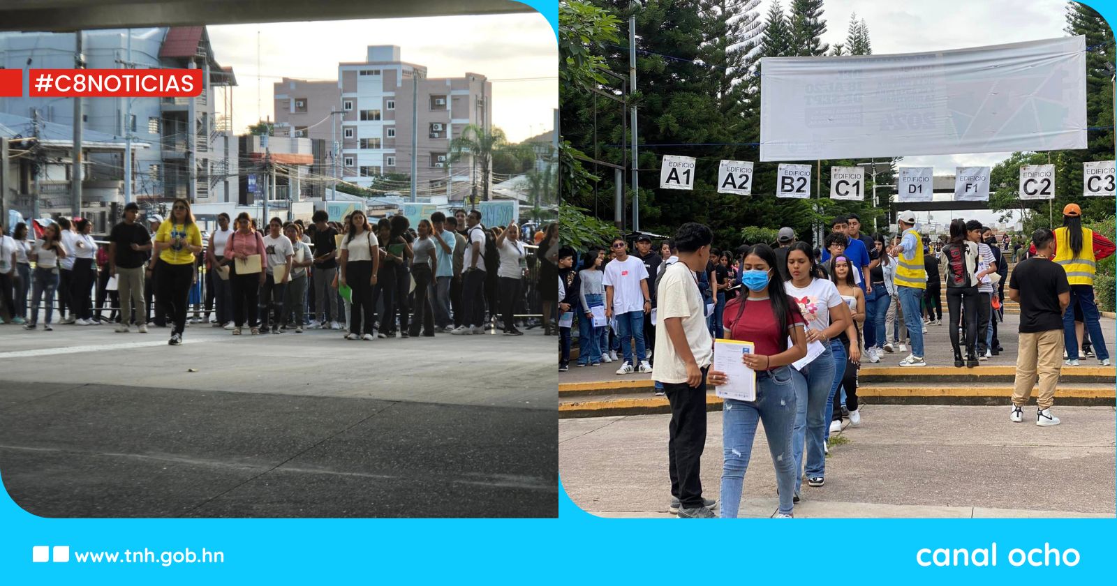 Más 17 mil jóvenes aspiran estudiar en la UNAH a nivel nacional