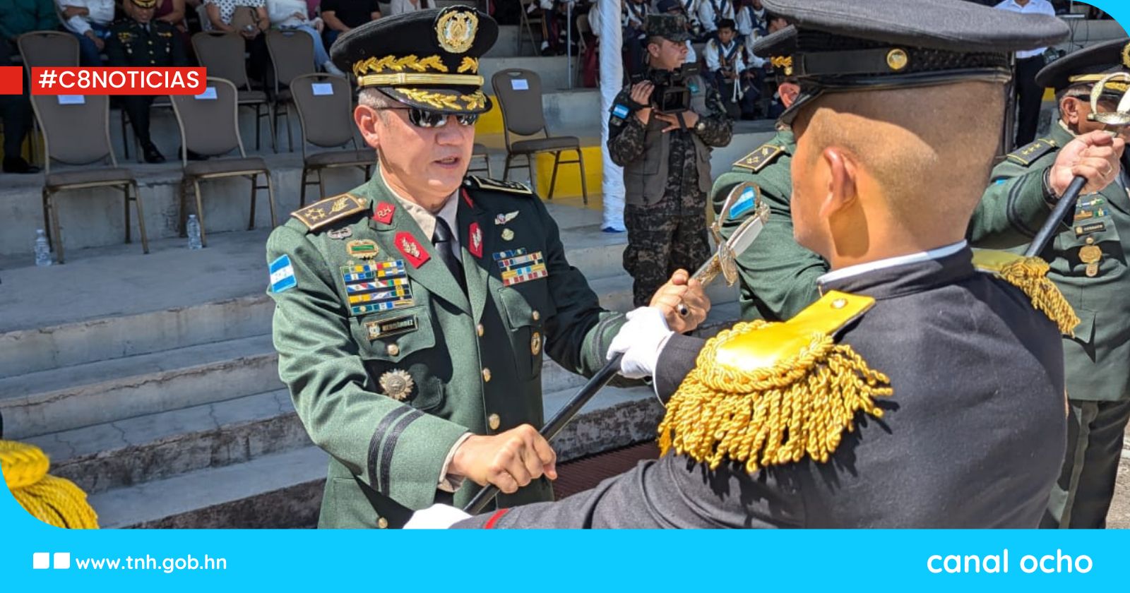 FF. AA. realizan ceremonia conmemorativa al natalicio del General Francisco Morazán y Día del Soldado