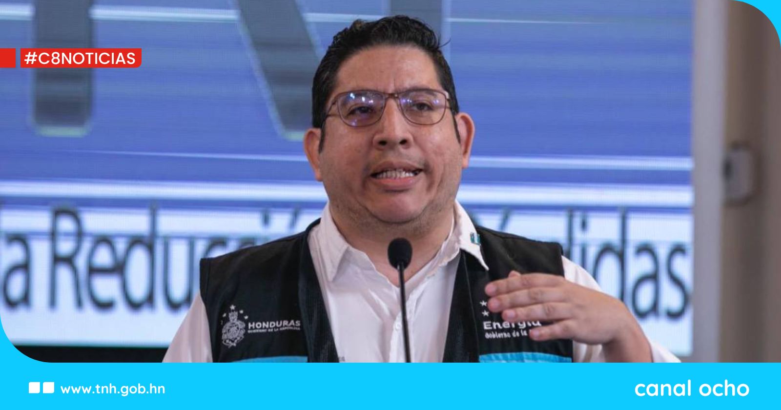 Erick Tejada: en 2.13 % se han reducido las pérdidas en la ENEE