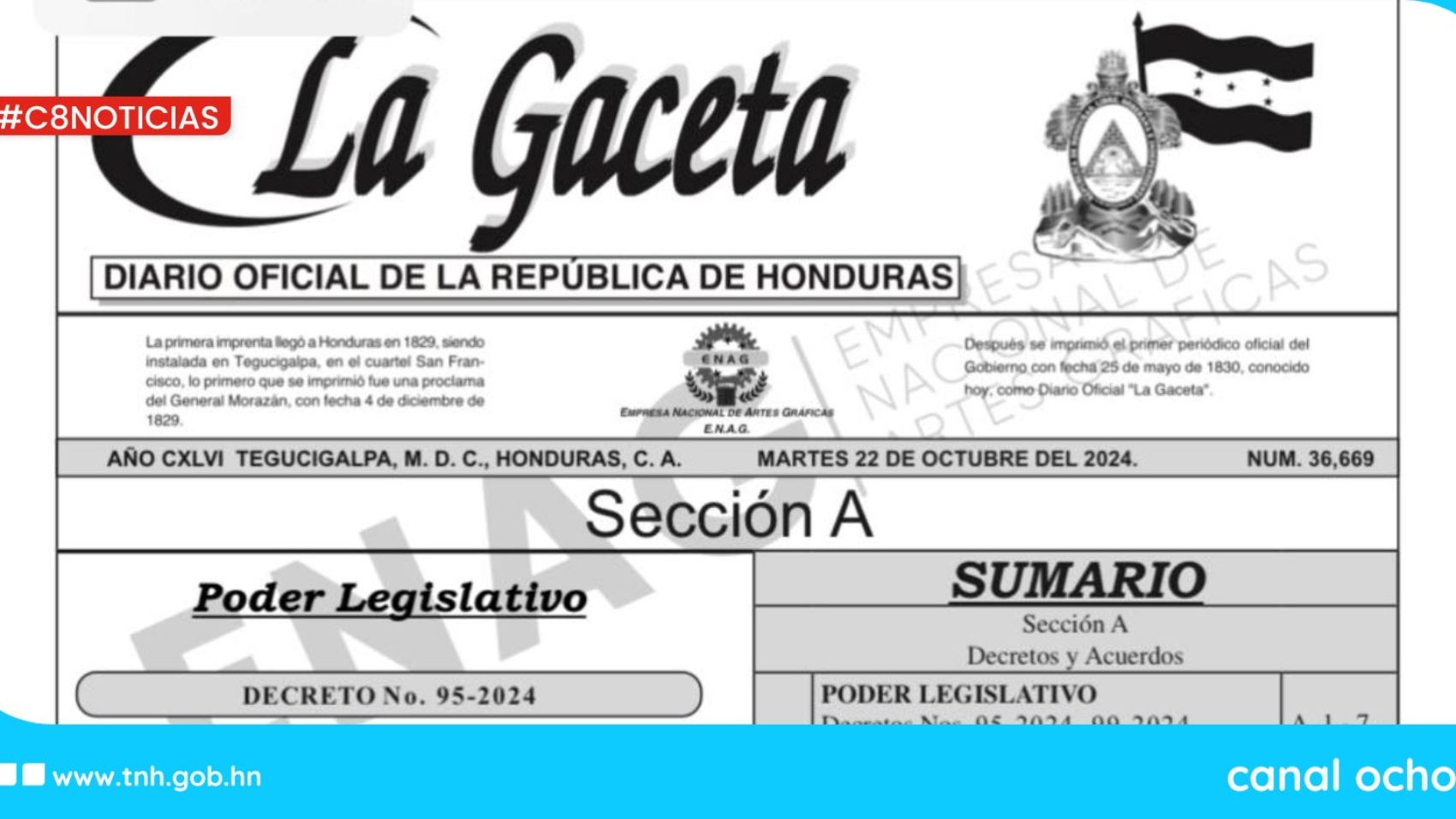 Diario Oficial La Gaceta