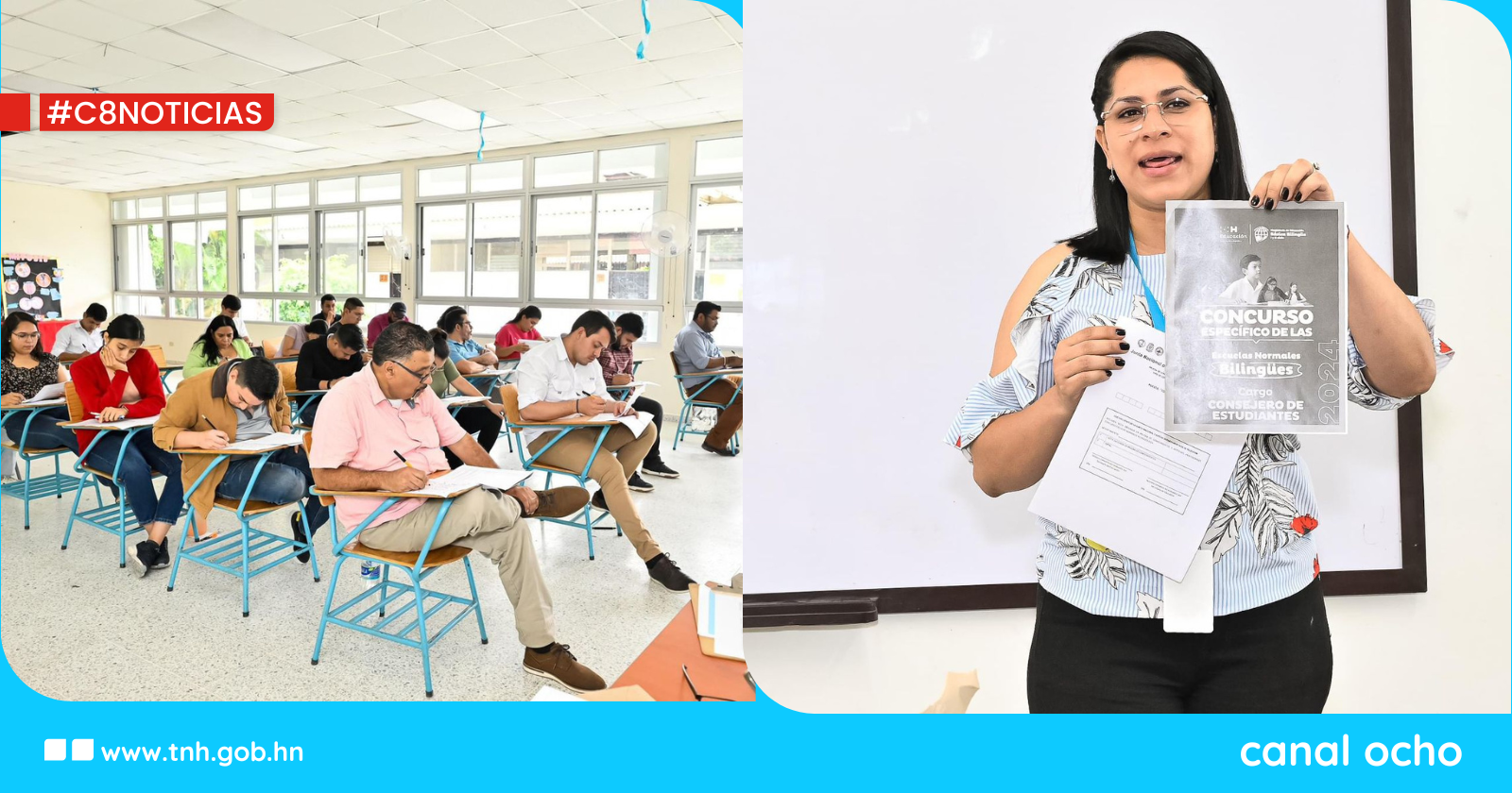 Docentes participan en concurso para Escuelas Normales Bilingües en Honduras