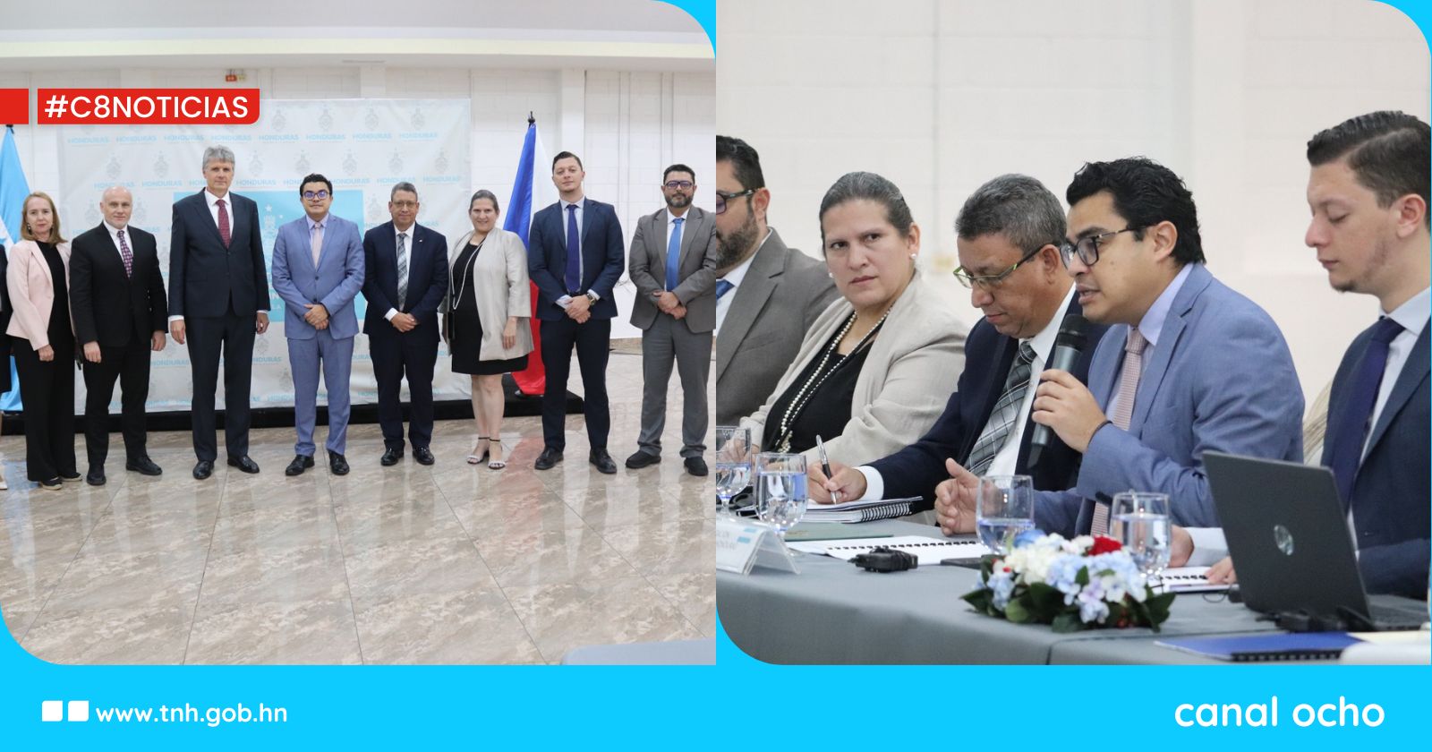 Honduras y República Checa realizan I Reunión de Mecanismos de Consultas Políticas