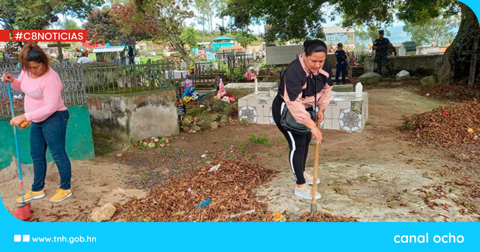 Mujeres privadas de libertad realizan mantenimiento en cementerio de Támara