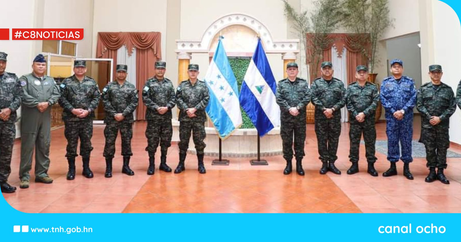 Fuerzas Armadas de Honduras y Nicaragua fortalecen cooperación militar