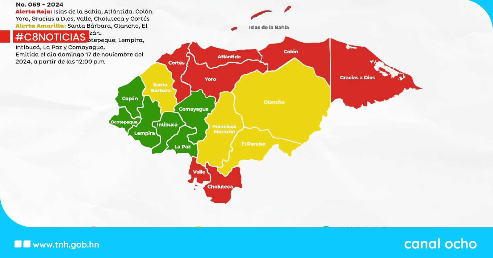 Copeco Extiende Alerta Roja A Otros Dos Departamentos Por Efectos De La