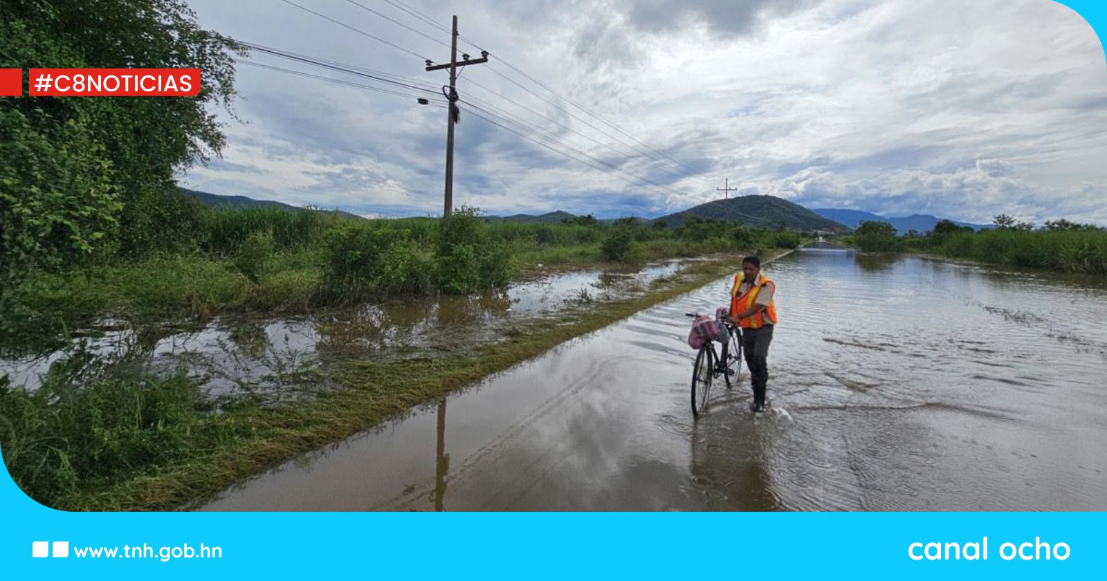 Seis muertos, 23.000 damnificados y más de 400 comunidades incomunicadas en Honduras por lluvias