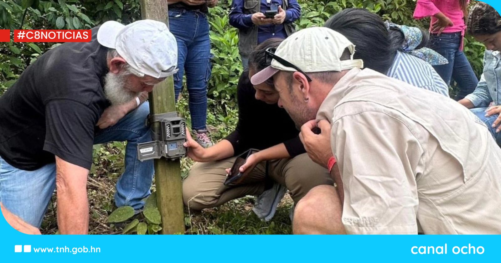 Serna ejecuta monitoreo de fauna en el corredor biológico Yojoa