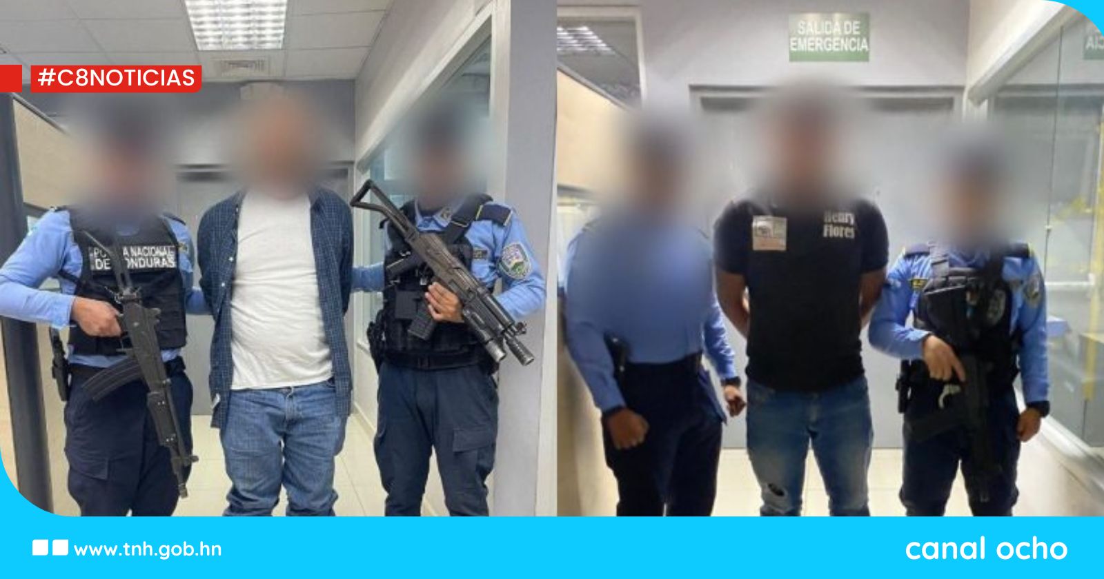 Requerimiento fiscal contra 12 personas por tráfico de drogas y porte de armas de fuego en Comayagua