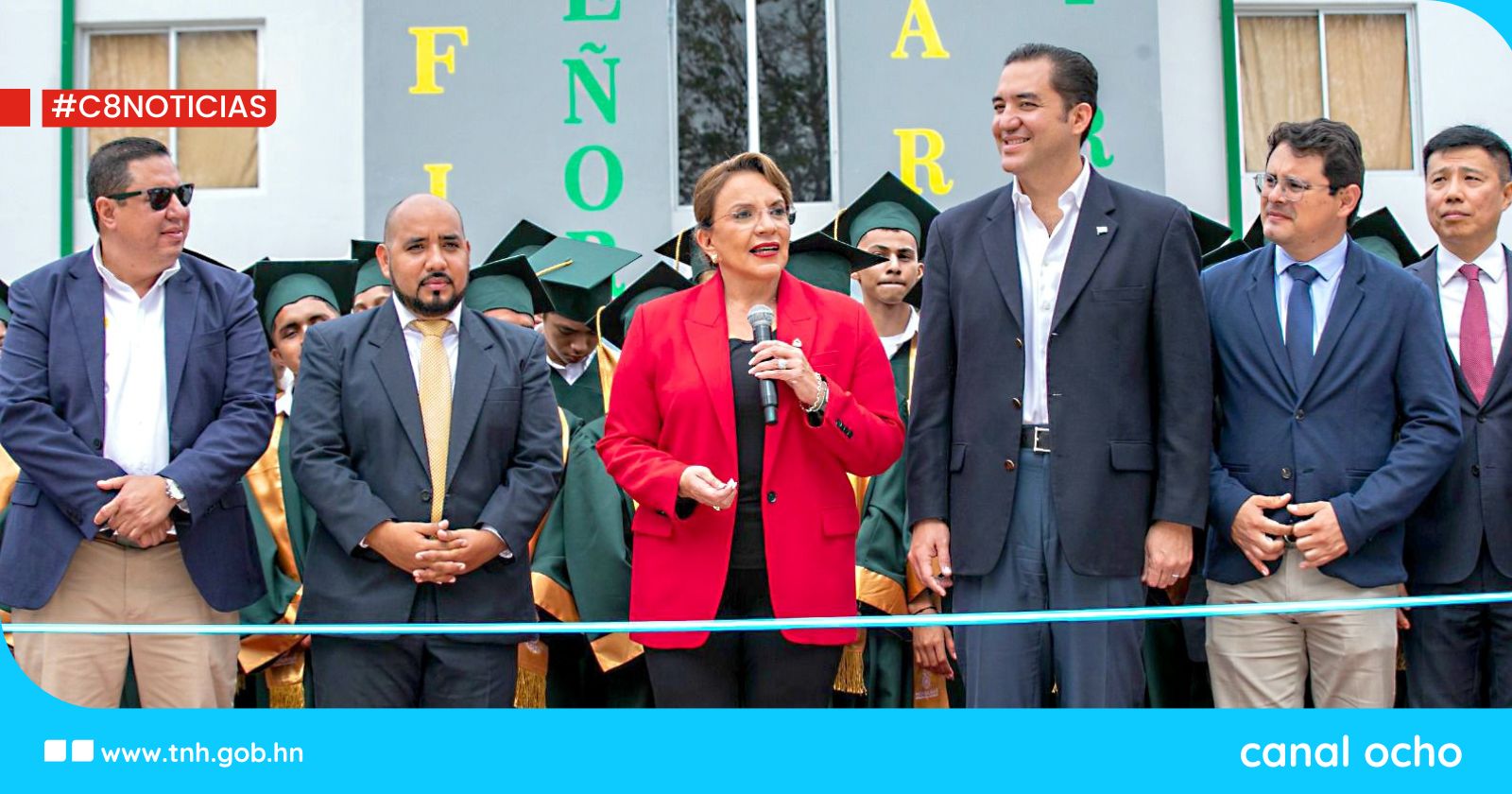 Mandataria Castro inaugura «Centro de Señoritas Xiomara Castro» en SCITA, Comayagua