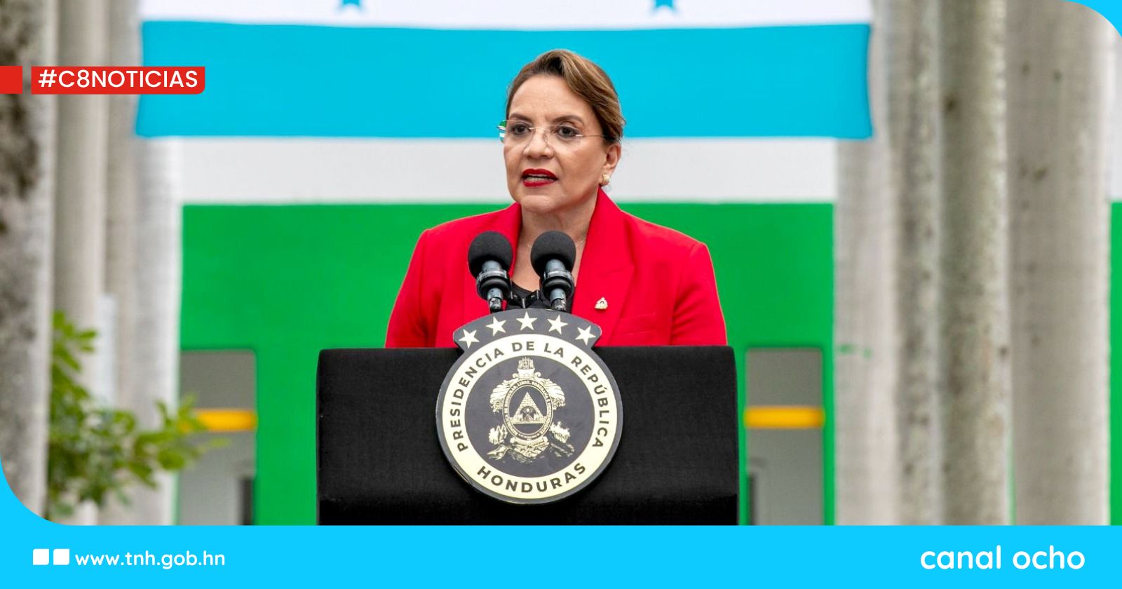 «Estoy trabajando junto a ustedes», responde con firmeza la Presidenta Xiomara Castro