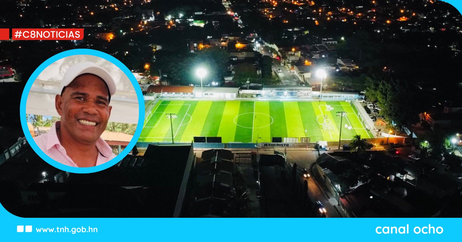 Gobierno anuncia la construcción de un nuevo estadio y tres canchas de fútbol en Tegucigalpa