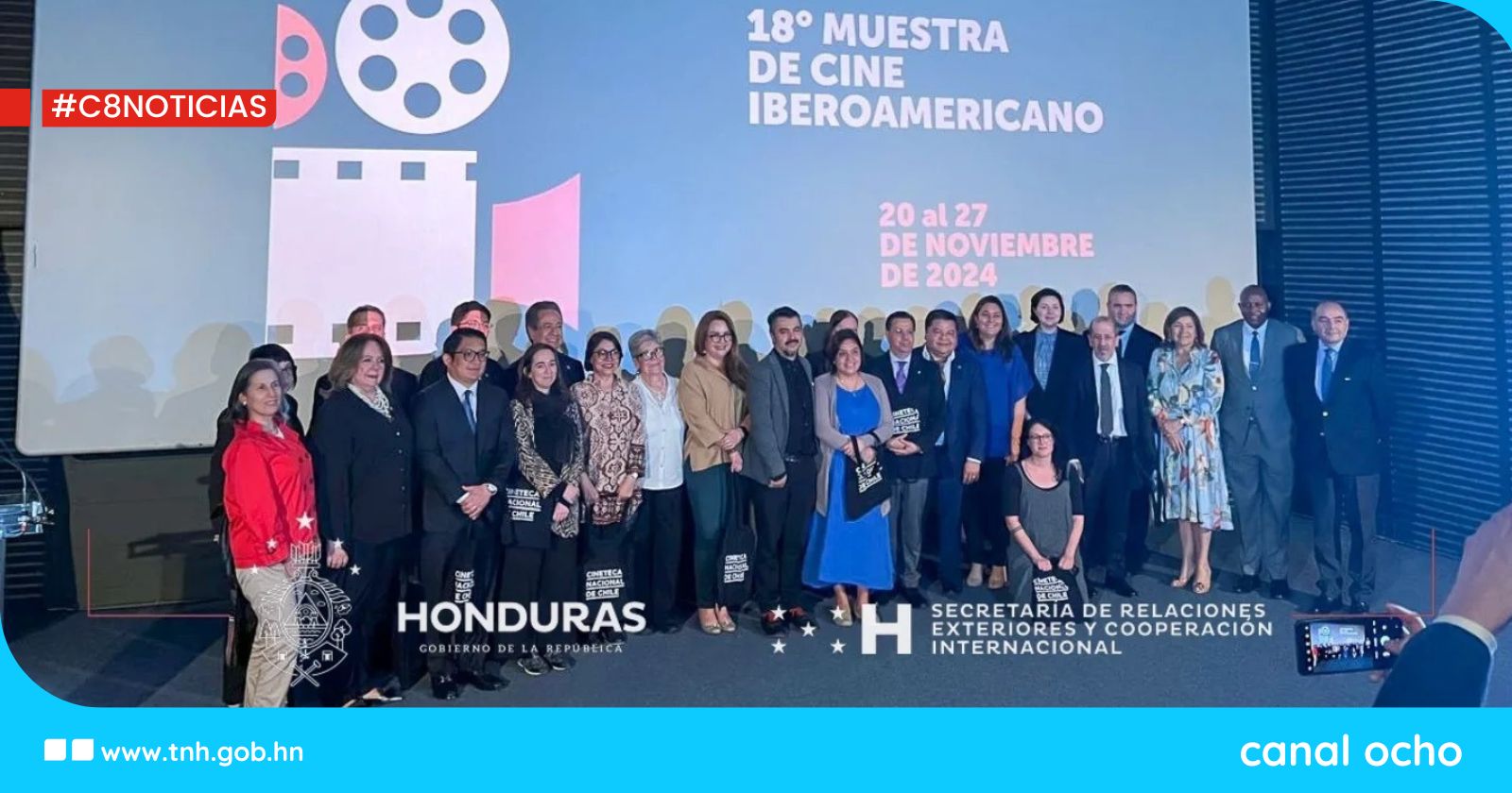 Honduras inaugura la 18ª Muestra de Cine Iberoamericano en Chile