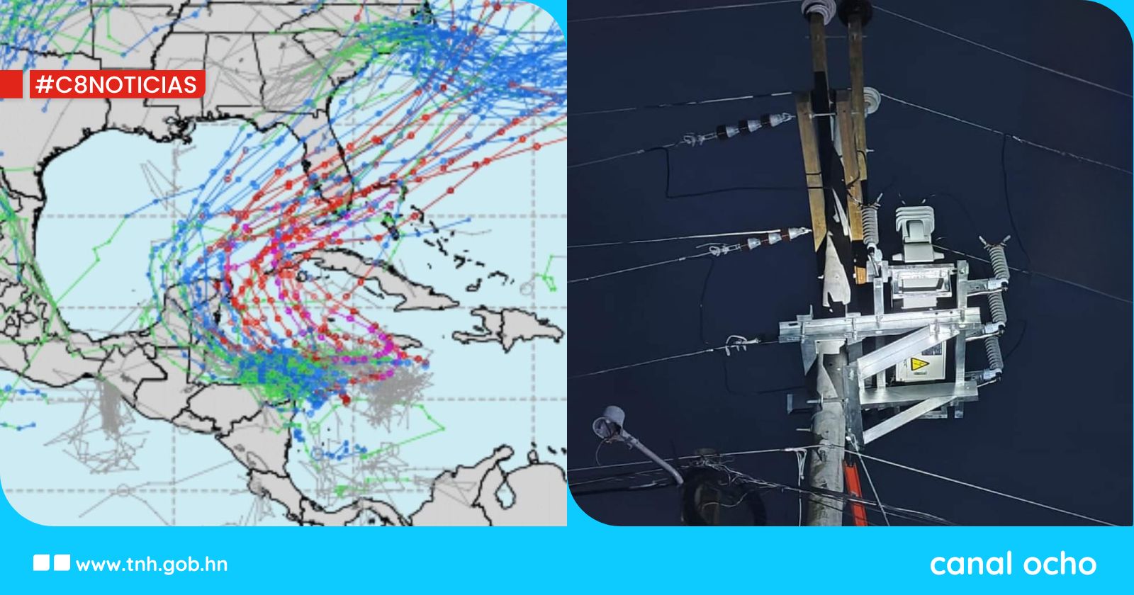 ENEE implementa medidas de contingencia ante la tormenta tropical Sara