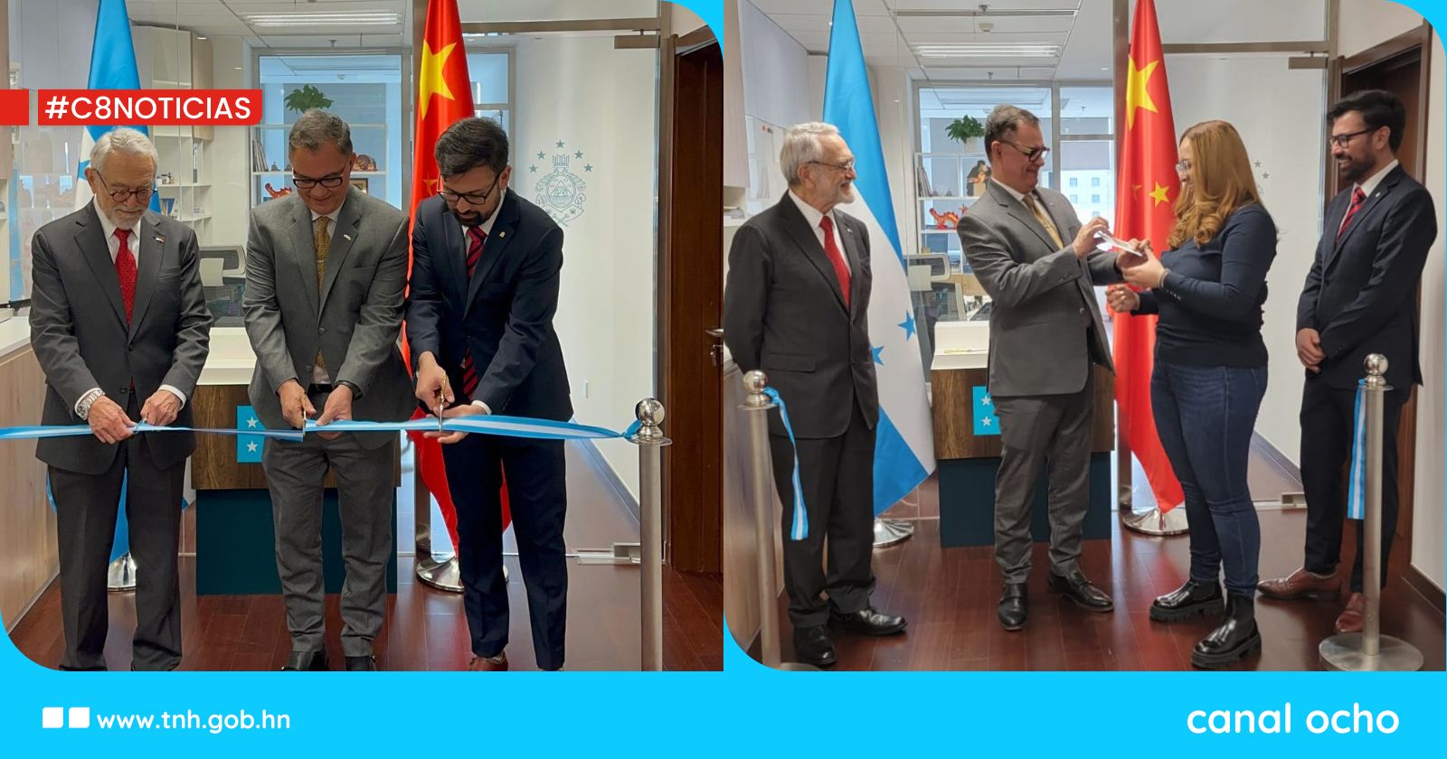 ¡Trascendental! Embajada de Honduras en China celebra apertura de su primera Oficina Consular