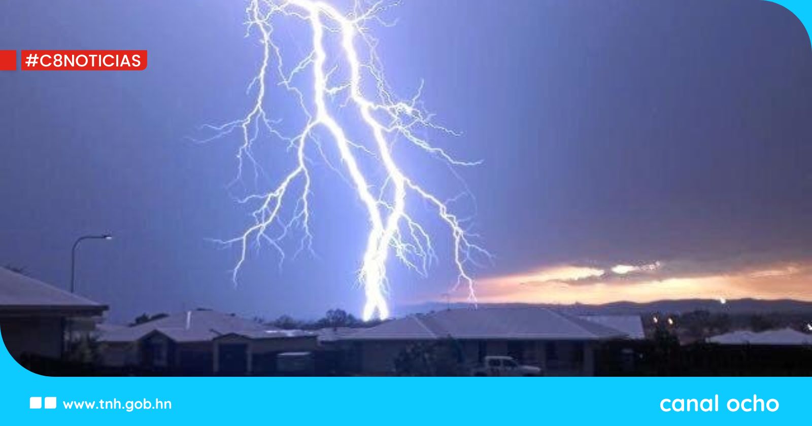 Pronostican lluvias y chubascos con actividad eléctrica en la zona sur del país