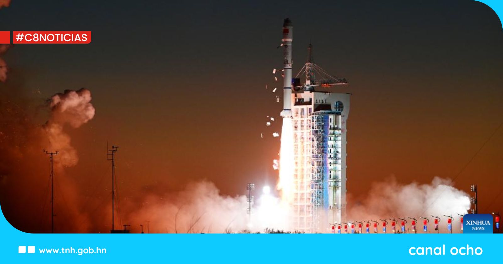 China lanza dos nuevos satélites