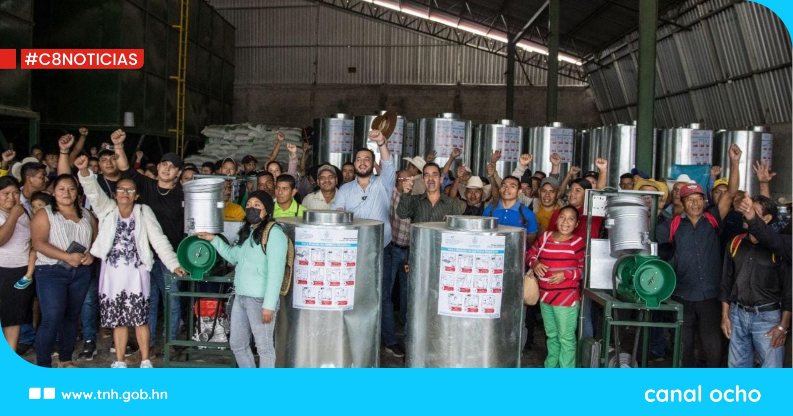 Silos metálicos garantizarán abastecimiento de granos básicos en Intibucá