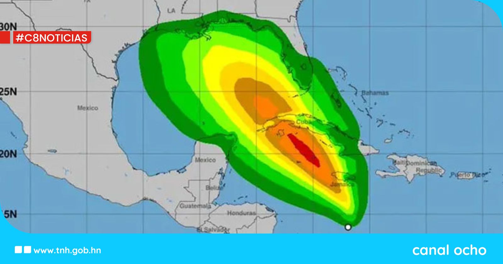 Depresión tropical 18 pone en alerta a Cuba, Jamaica y las Islas Caimán