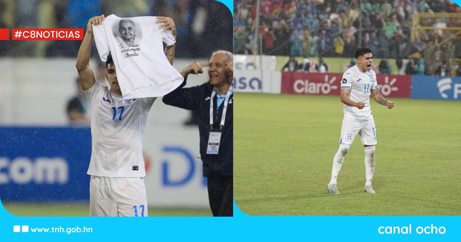 Honduras vence a México 2-0 en un intenso duelo en el Estadio Morazán