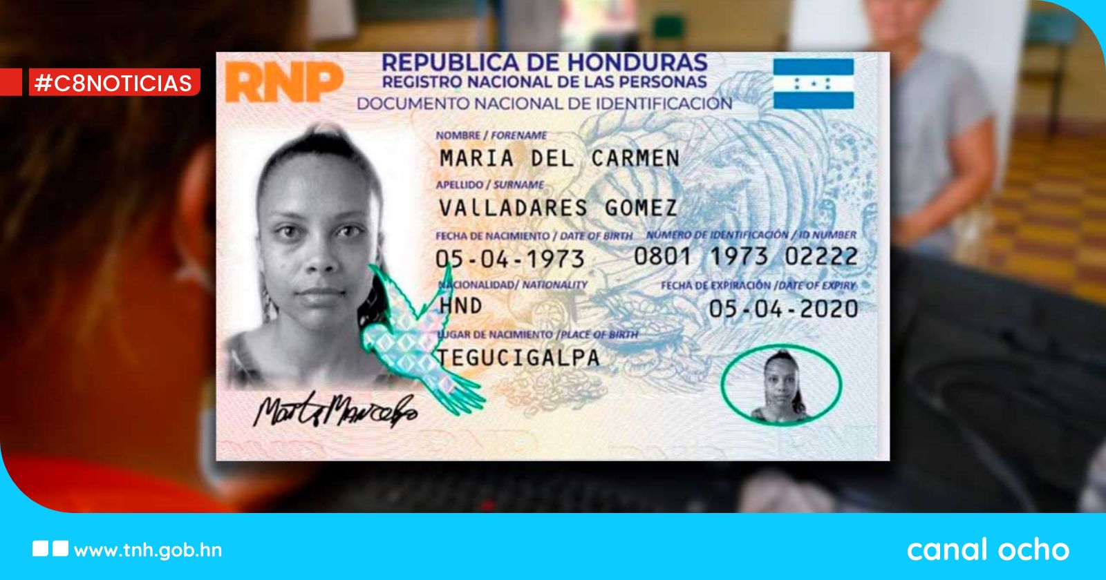 RNP suspende cobro de emisión de la cédula de identidad