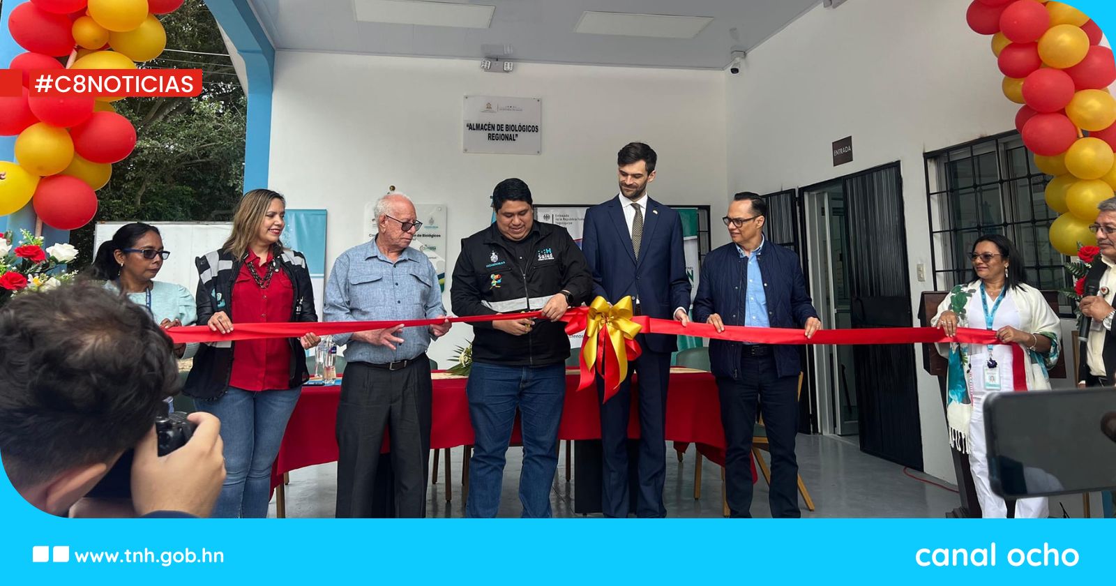 Inauguran almacén regional de biológico en La Paz