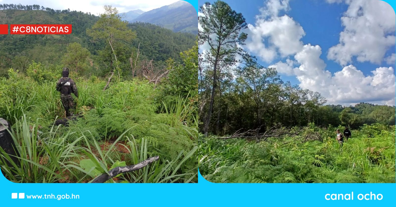 Descubren descombro y cambio de suelo en Olancho