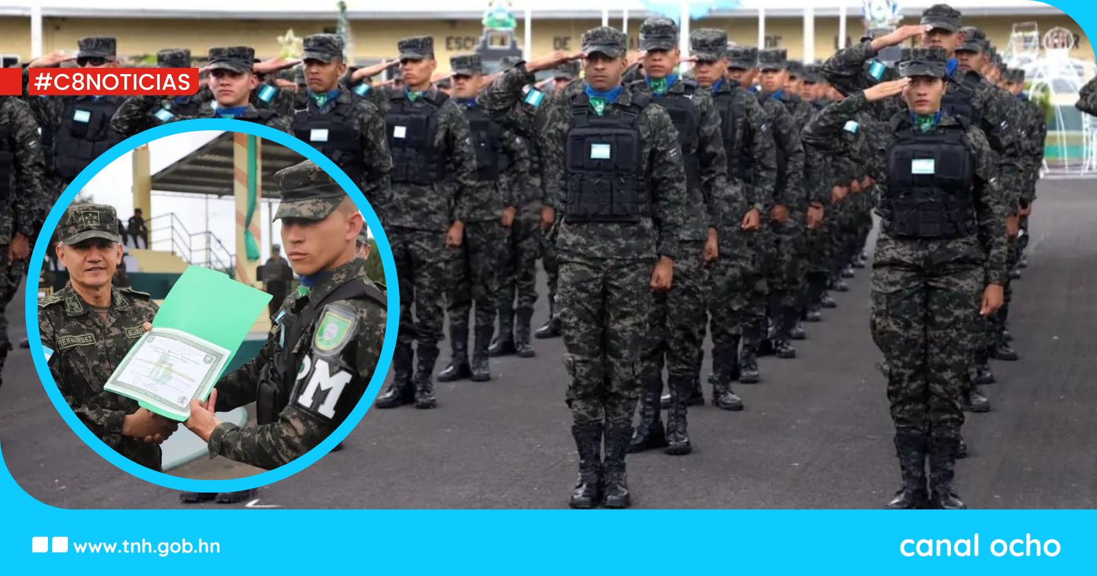 PMOP gradúa a 278 nuevos militares