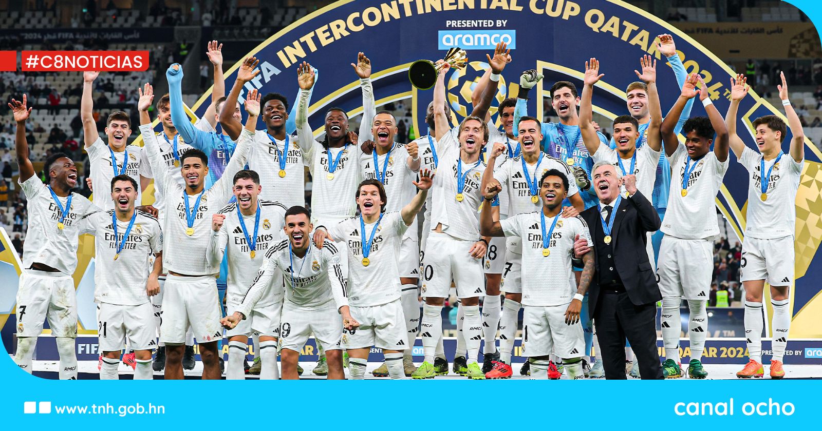 Real Madrid hace historia al conquistar su cuarta Copa Intercontinental