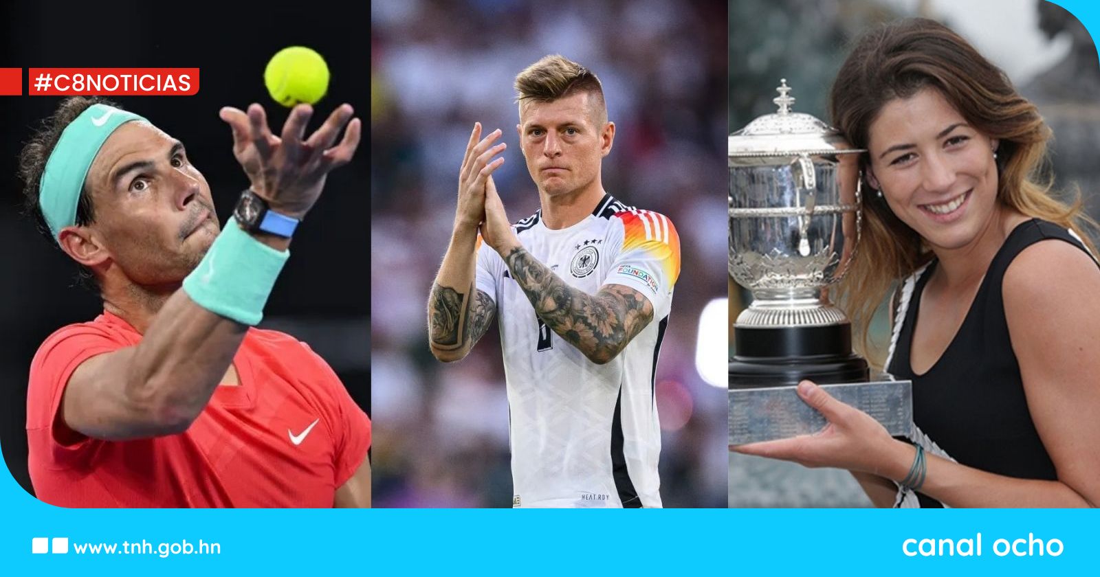 El año de las grandes despedidas: leyendas del deporte se retiran en 2024