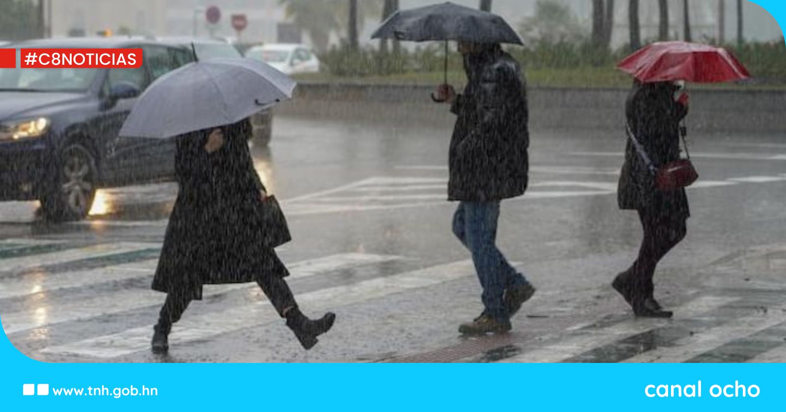 Pronostican lluvias y chubascos débiles para este domingo en Honduras