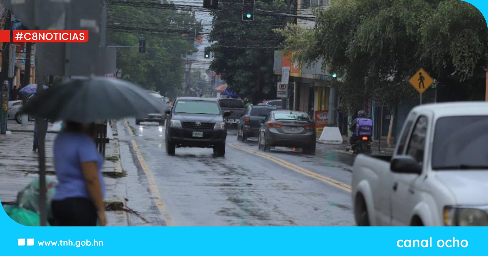 Cuña de alta presión genera lluvias y temperaturas frescas en el país