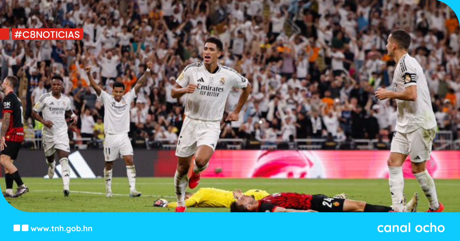 Real Madrid vence al Mallorca y se cita con el Barcelona en la final de la Supercopa