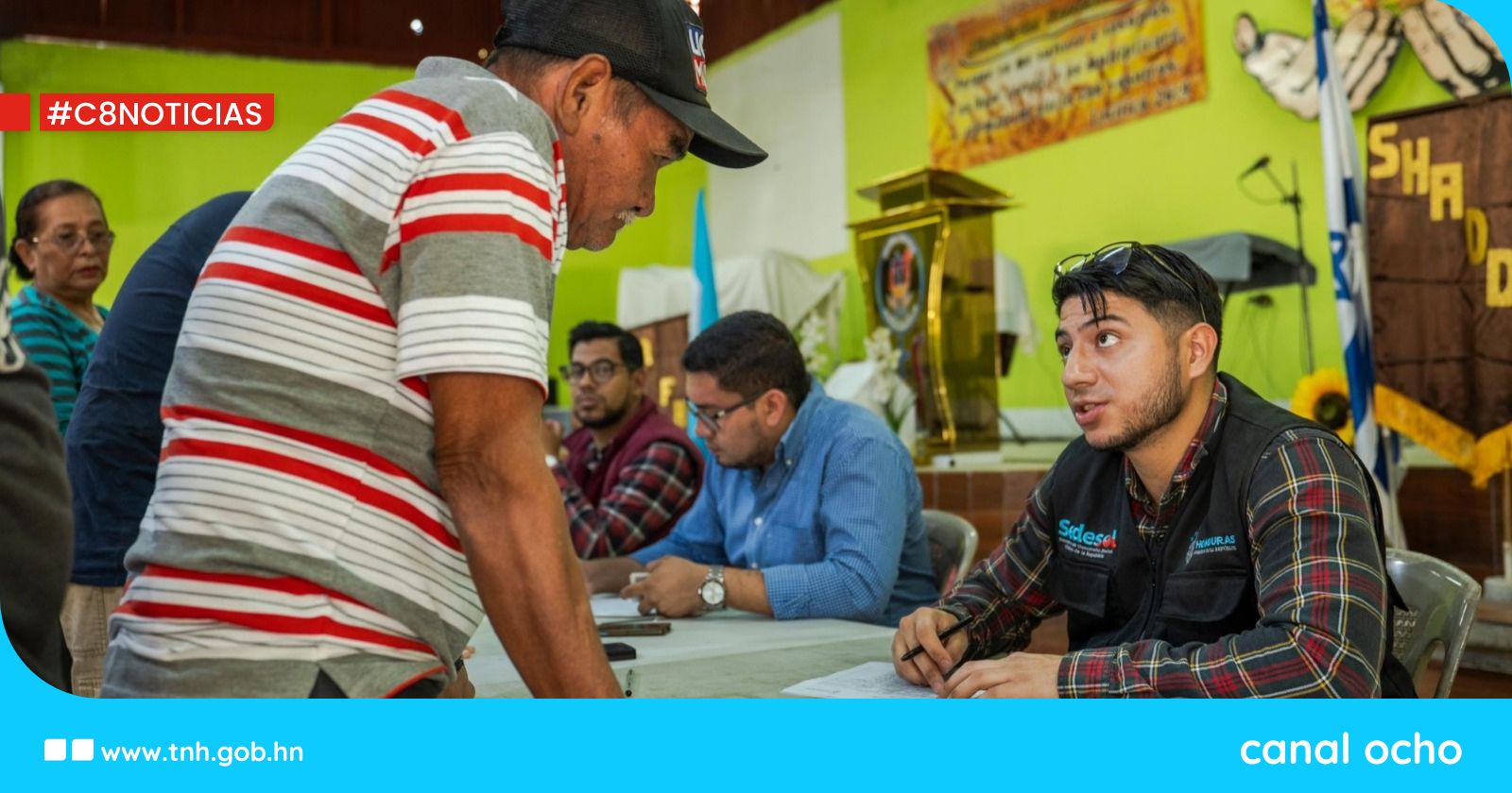 Sedesol continúa llevando alimento y esperanza a la zona norte de Honduras