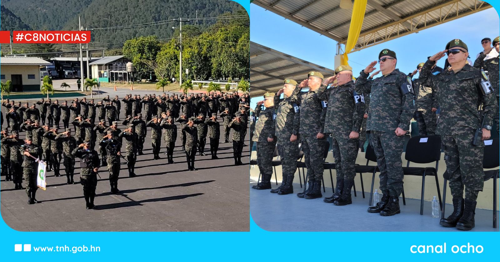 Fuerzas Armadas inauguran curso básico de la Policía Militar No. 22-2025