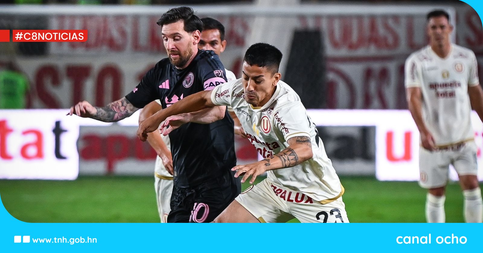 Inter Miami vence a Universitario en penales tras empate sin goles en Lima