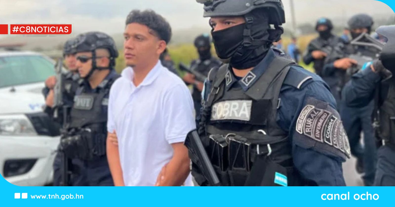 Honduras extradita a Abner Estrada a EE. UU. por tráfico de drogas sintéticas