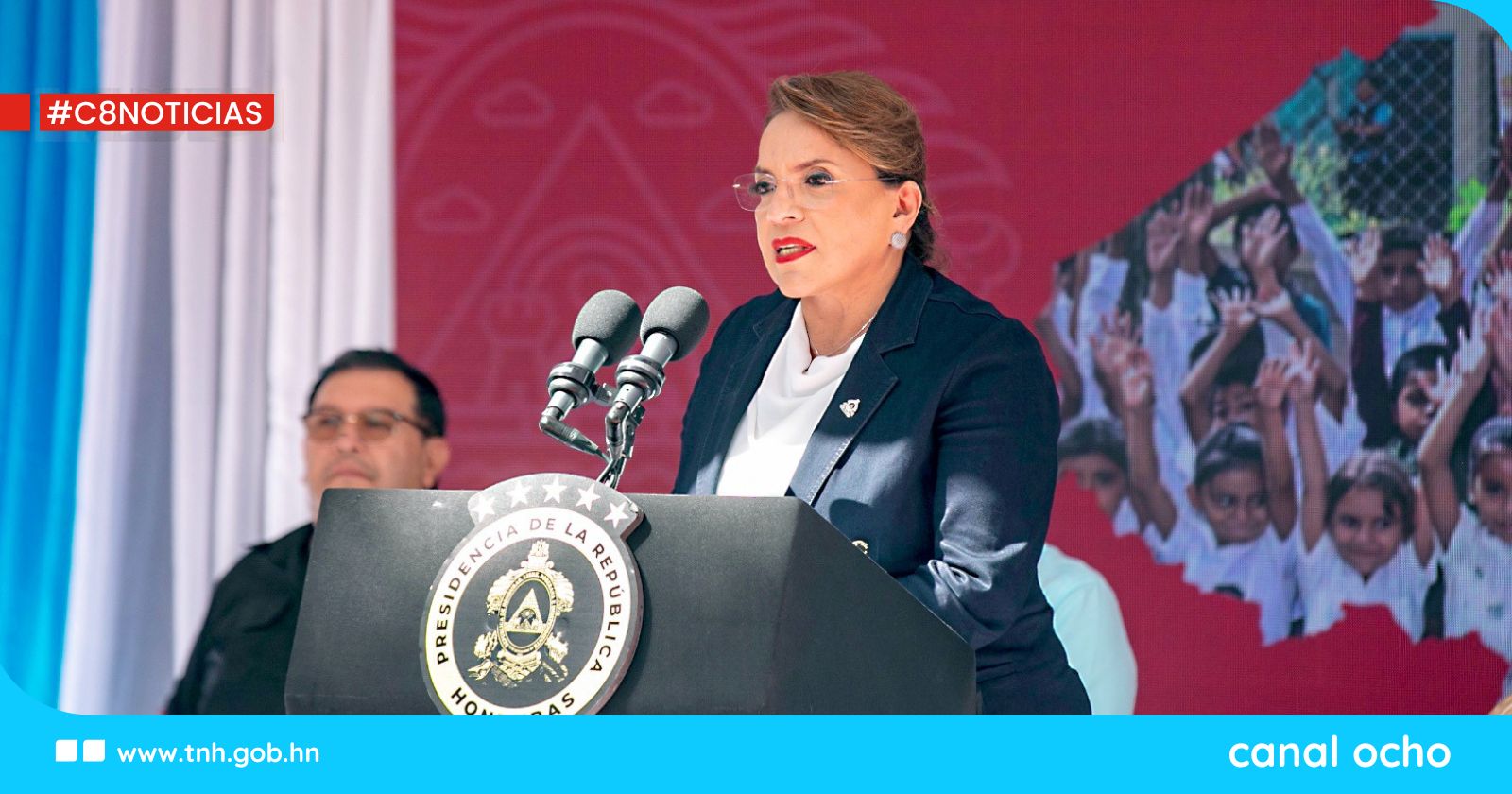 Presidenta Xiomara Castro: en el Año Escolar 2025 reafirmo mi compromiso con la Cátedra Morazánica