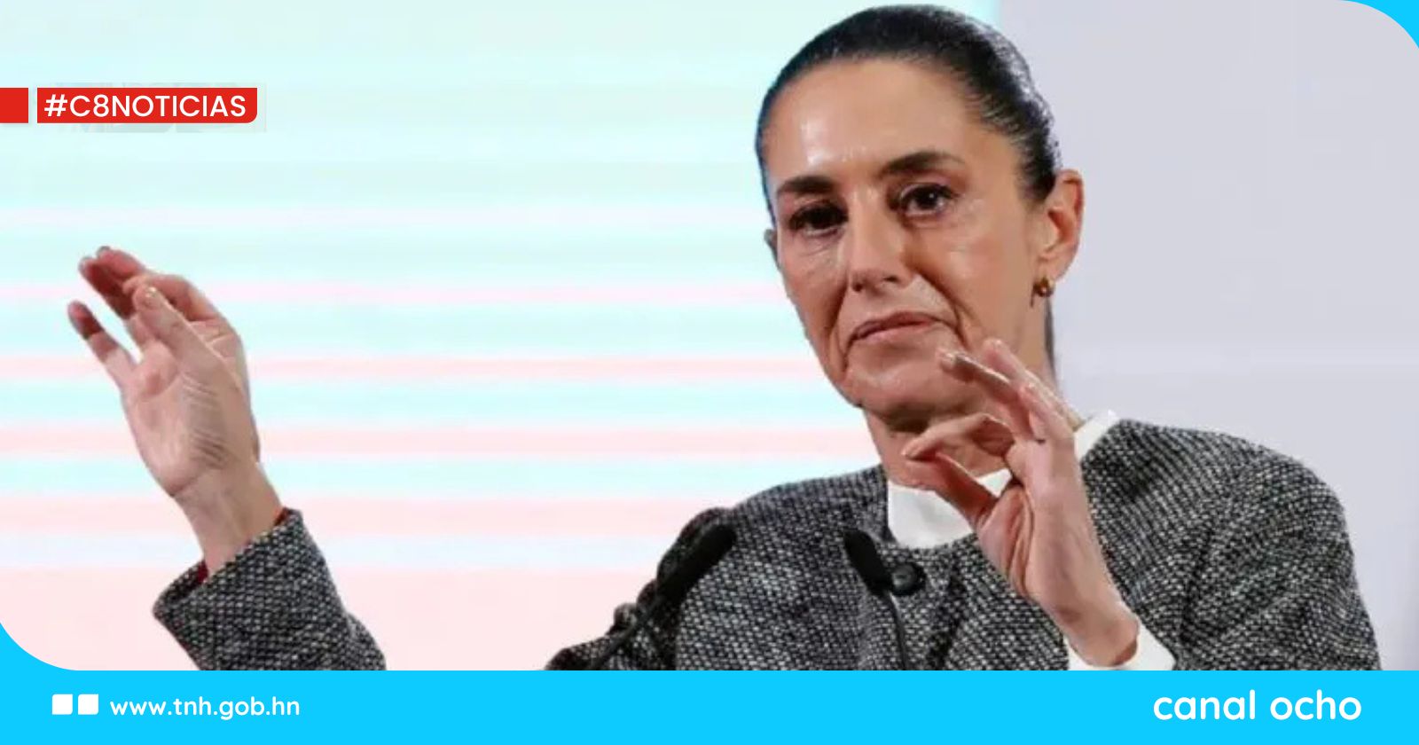 Claudia Sheinbaum reafirma postura de México ante investidura de Nicolás Maduro