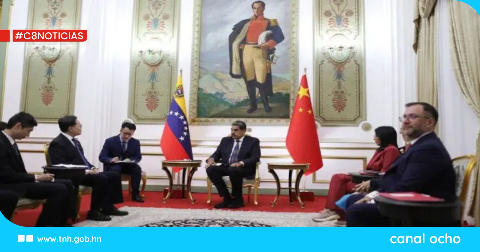 Presidente Maduro se reúne con delegación china para fortalecer vínculos estratégicos