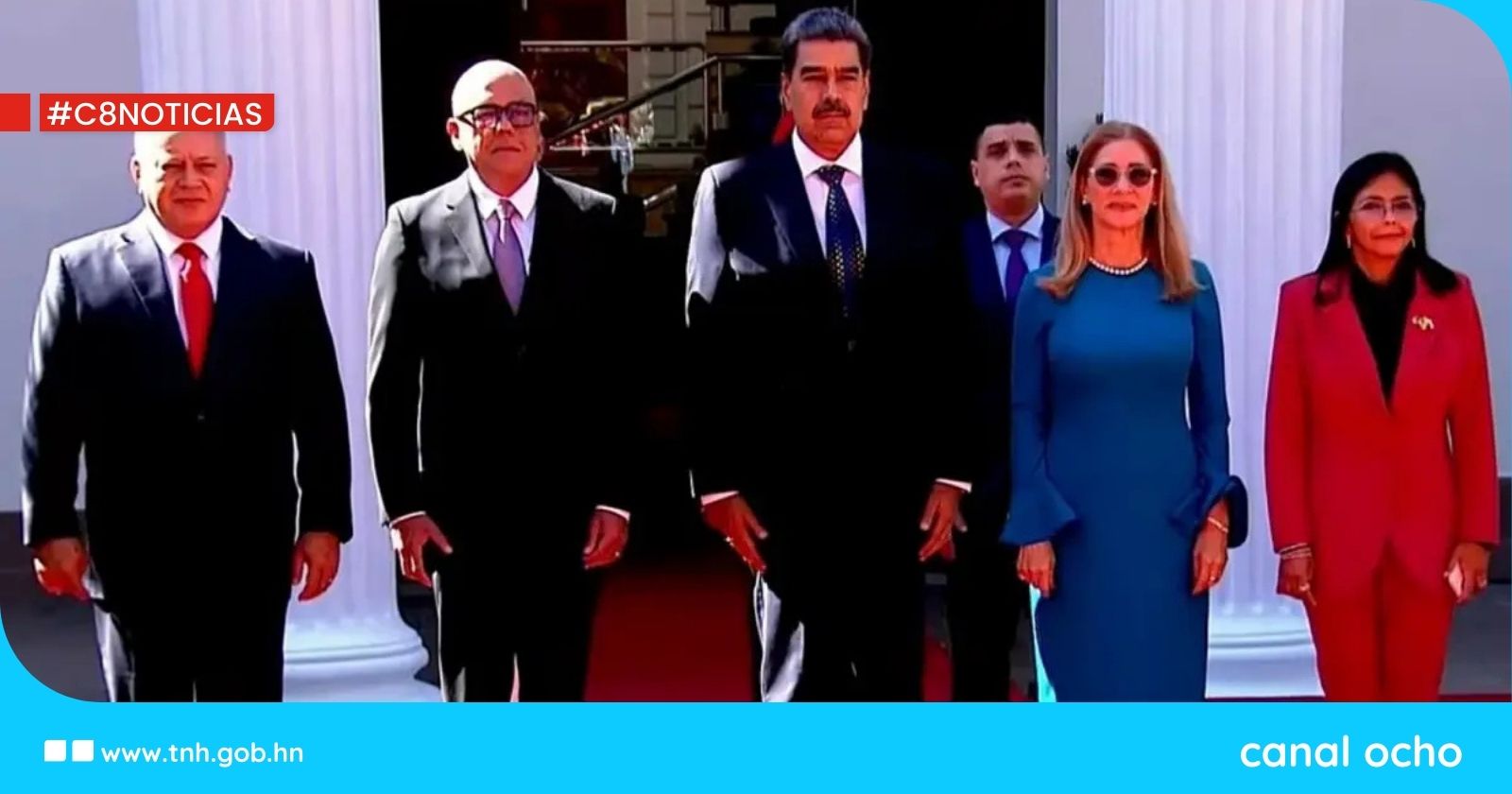 Presidente Nicolás Maduro llega a la Asamblea Nacional para juramentarse como jefe de Estado