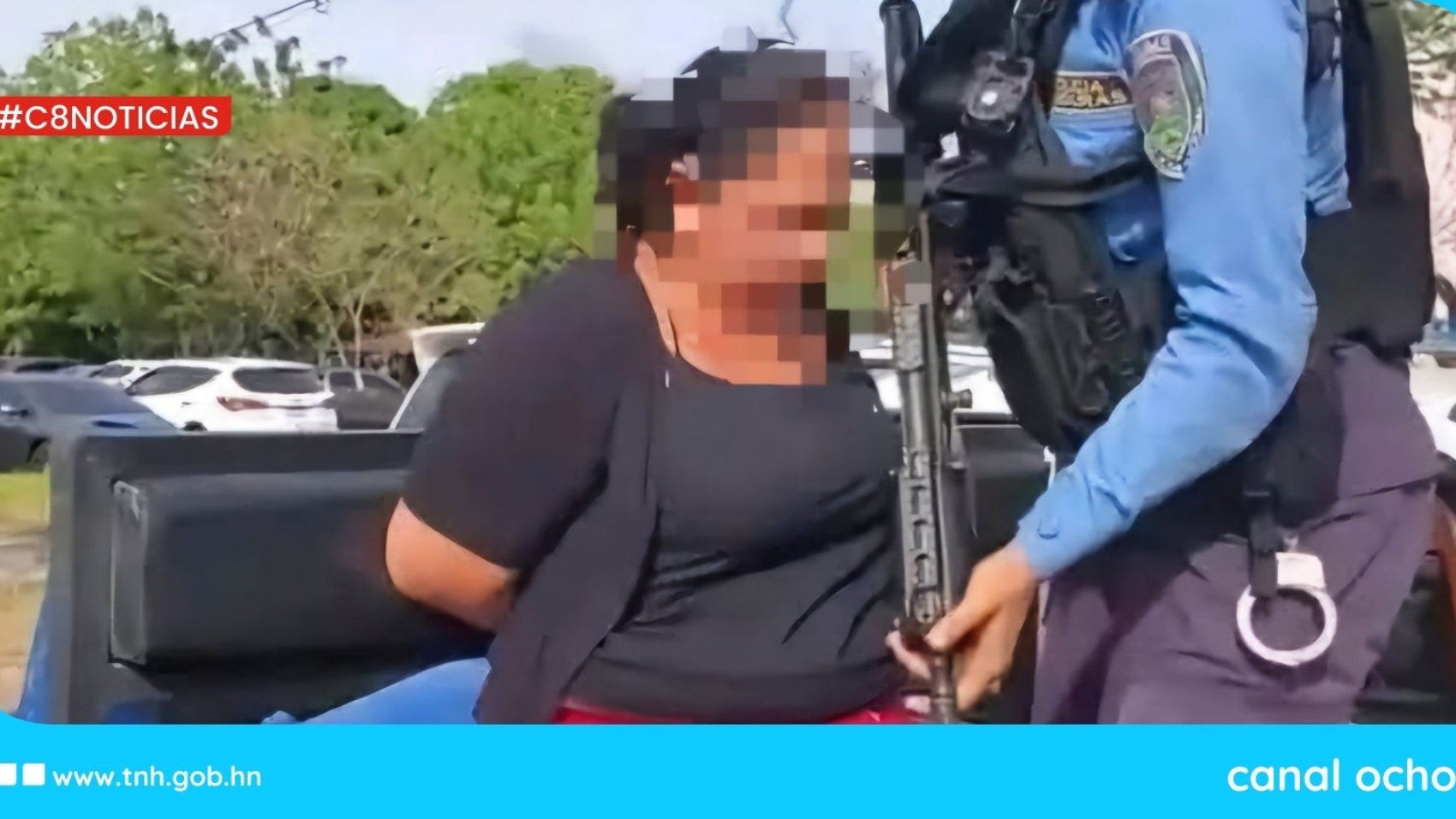 Prisión preventiva para mujer acusada de quemar a su hija en Marcovia, Choluteca