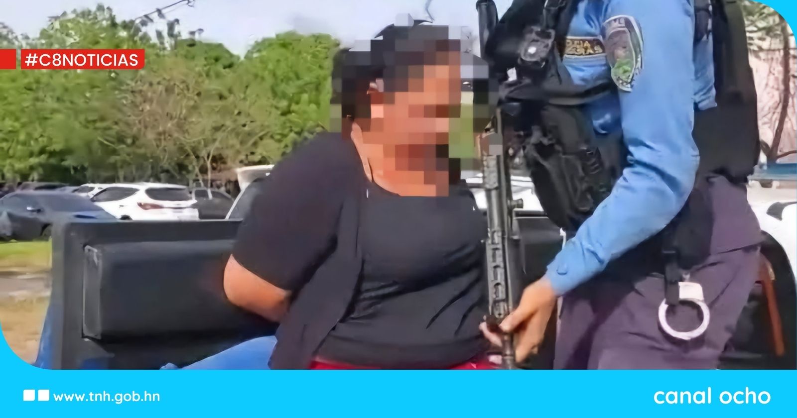 Prisión preventiva para mujer acusada de quemar a su hija en Marcovia, Choluteca