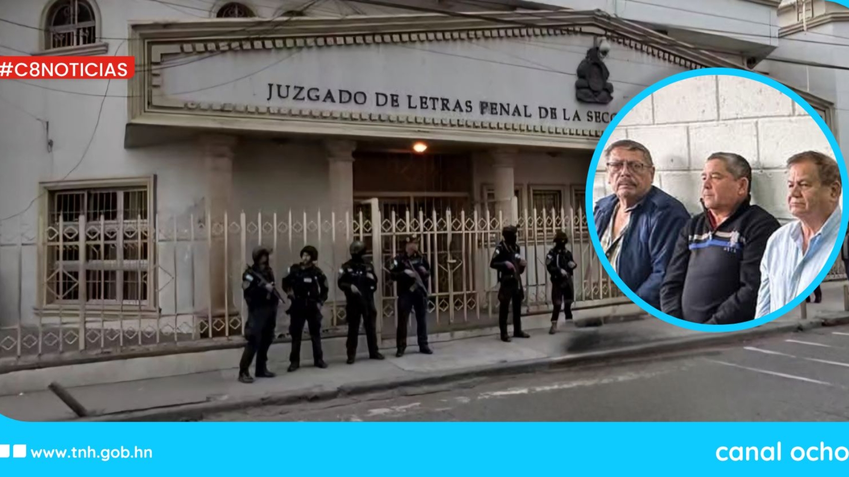 En audiencia inicial Romeo Vásquez y otros dos exaltos jerarcas militares