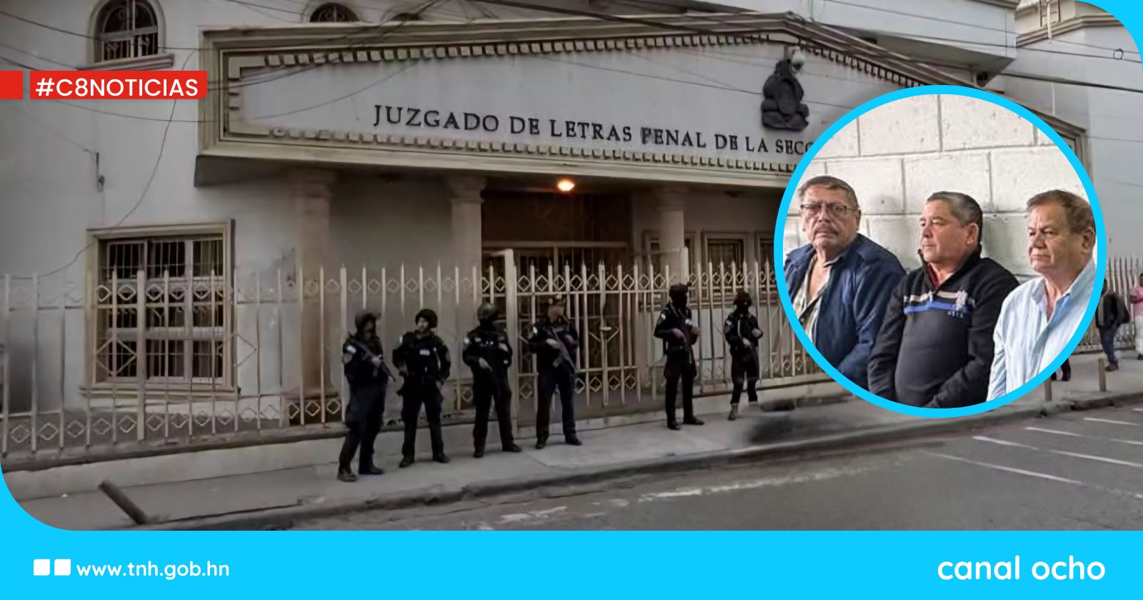 En audiencia inicial Romeo Vásquez y otros dos exaltos jerarcas militares