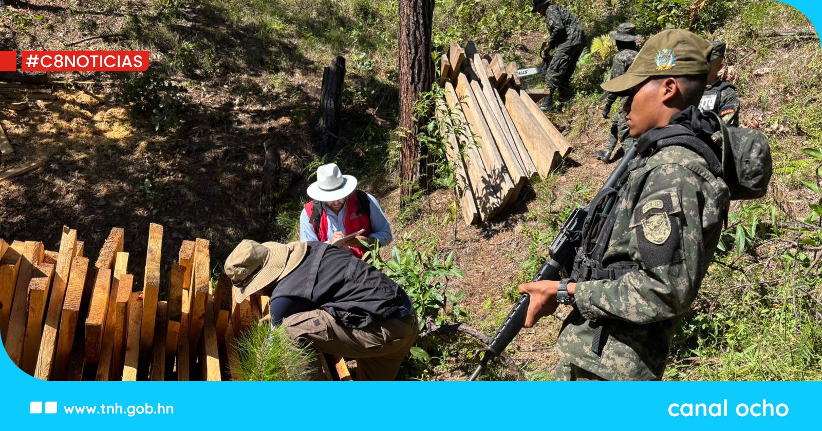 ICF y Ftia intensifican operaciones de seguridad en la protección del patrimonio forestal y natural